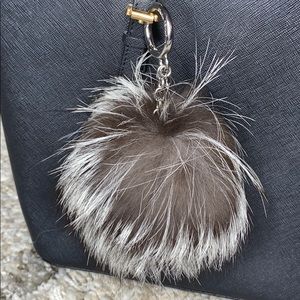 Michael Kors Pom Pom Keychain